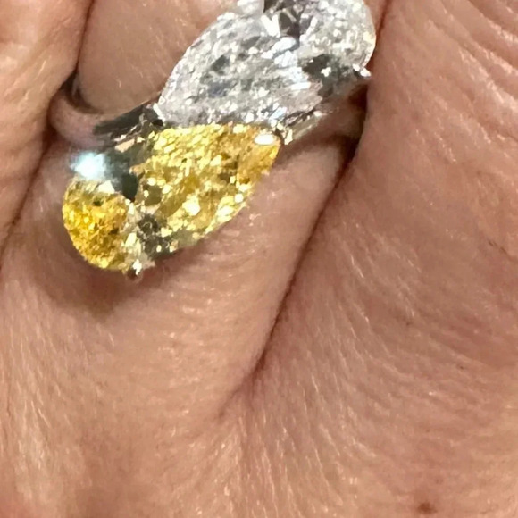 Water Drop ring - Picture 5 of 7